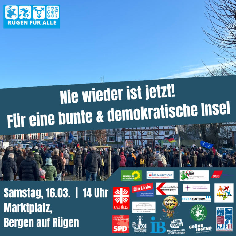 Für eine bunte und demokratische Insel Rügen