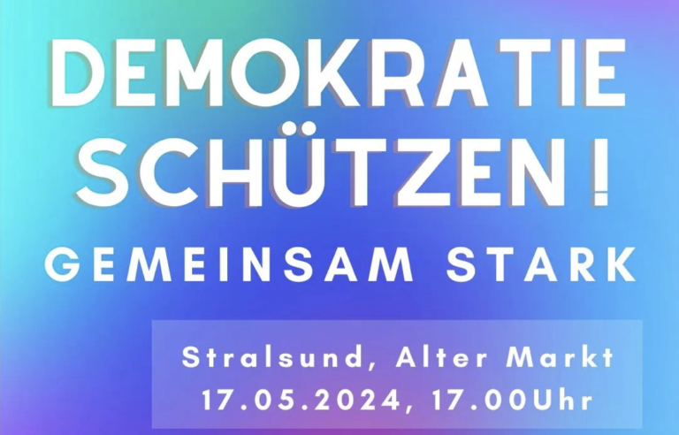 Demokratie schützen!