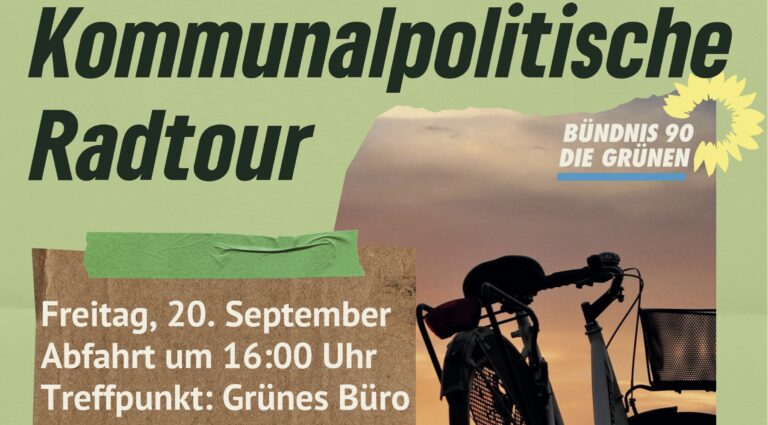 Kommunalpolitische Radtour